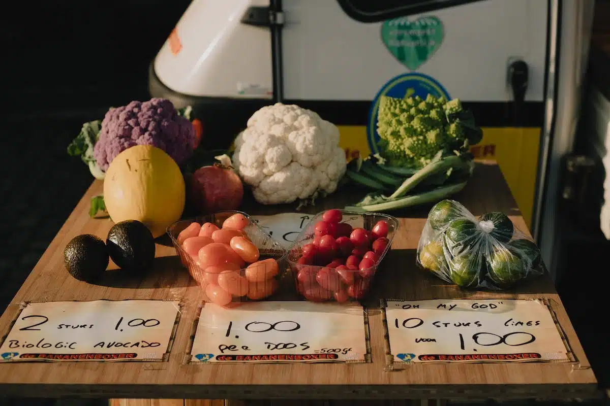 légumes frais