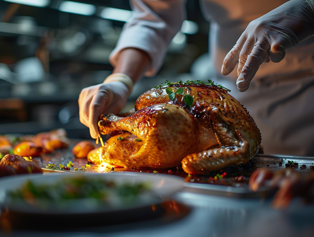 poulet décongélation