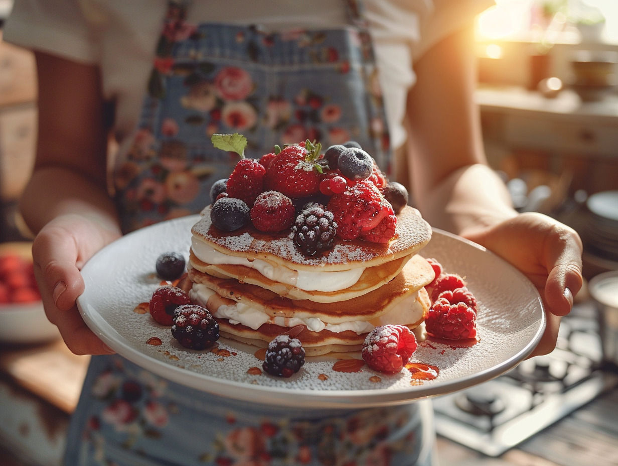 pancake fromage blanc
