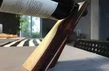 support pour bouteille de vin 