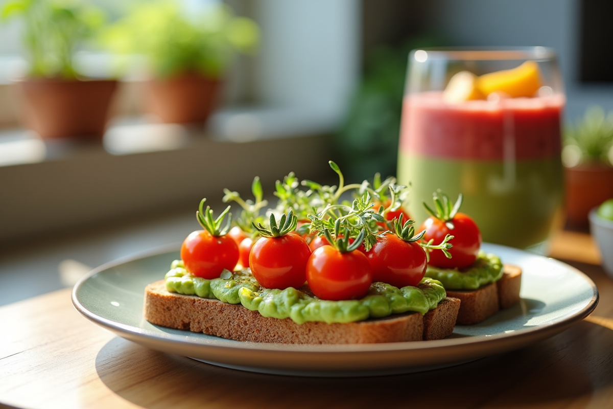 petit-déjeuner sain